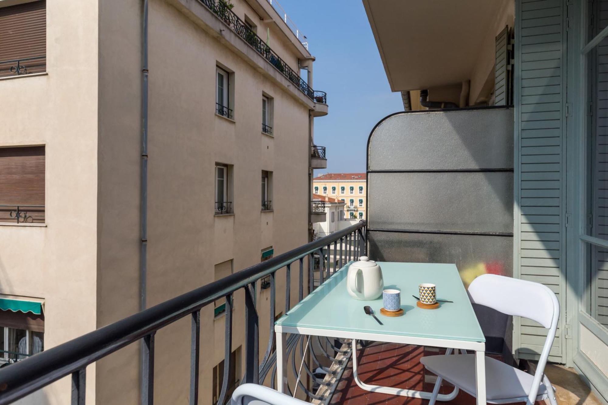 Ultra Central Large 2 Bdr Near Massena Square Nice Bagian luar foto
